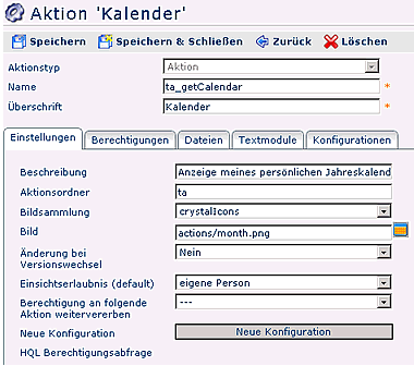 aktion kalender